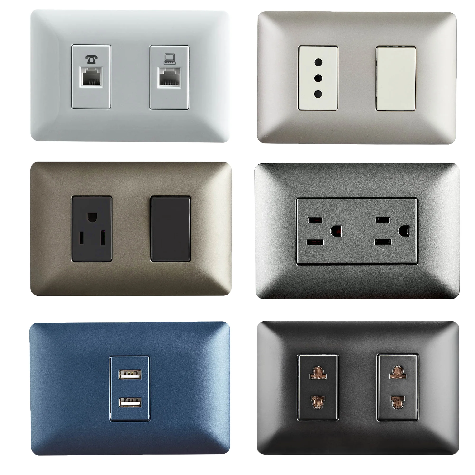 Electric home safety high PC New designed mechanical electric light switch