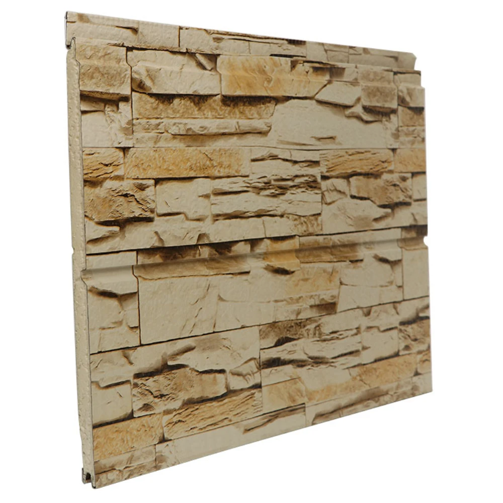 16mm Lightweight Exterior Wall Cladding Sandwich Panel Pu Polyurethane Foam Thermal Insulation Metal Siding