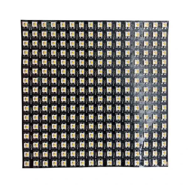 Фабричный светодиодный модуль 16x16 полностью цветной цифровой WS2812B SK6812 индивидуально адресуемый RGB/RGBW светодиодная матрица 8-битный дисплей Светодиодная панель
