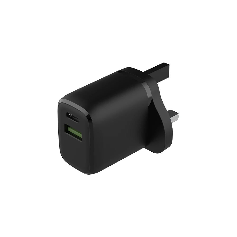 Hot Selling Custom Logo Eu 30w Type C Pd3.0 Quick Charging 2 Usb Port Wall Charger For Apple Iphone 14 13 12 Pro Max