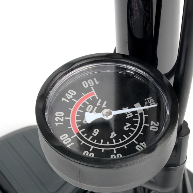 Multi-Purpose Air Nozzle Manual High Pressure Inflator Pump Mountain Highway Vehicle Bicycle Floor Type High Pressure Pump