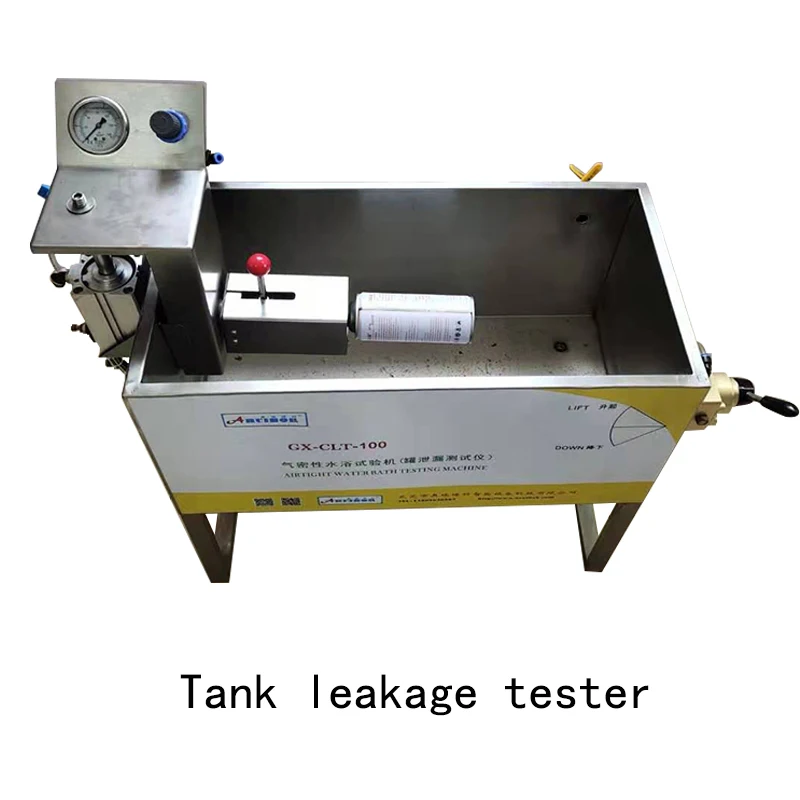 Воздухопроницаемый тестер для ванны с аэрозольным резервуаром, тестер производительности вакуумной герметизации, детектор утечки газа с пустой резервуаром