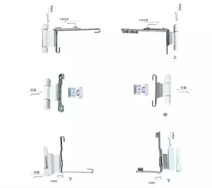 Top Sale Modern UPVC Aluminium Tilt And Turn Window Hinges Window Friction Hinge