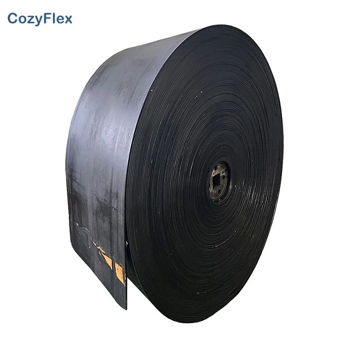 Wholesale tear resistant steel cord skirt rubber conveyor belt price for port transportation