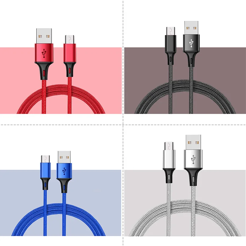 
smartphone wholesale mobile phone micro usb charger data cable 