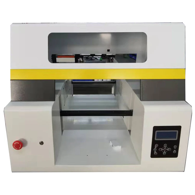 Hot selling 3060 a3 uv flatbed printer Crystal label printer machine with double XP600 print head
