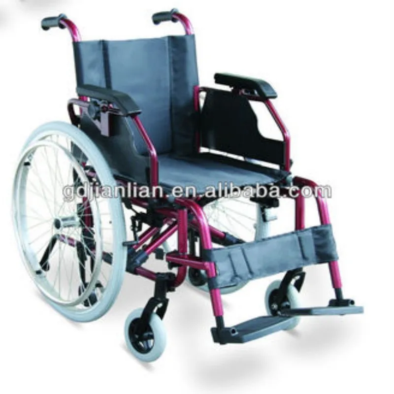Hot Selling New Wheelchair Lightweight Customized Manual Aluminum Wheelchair