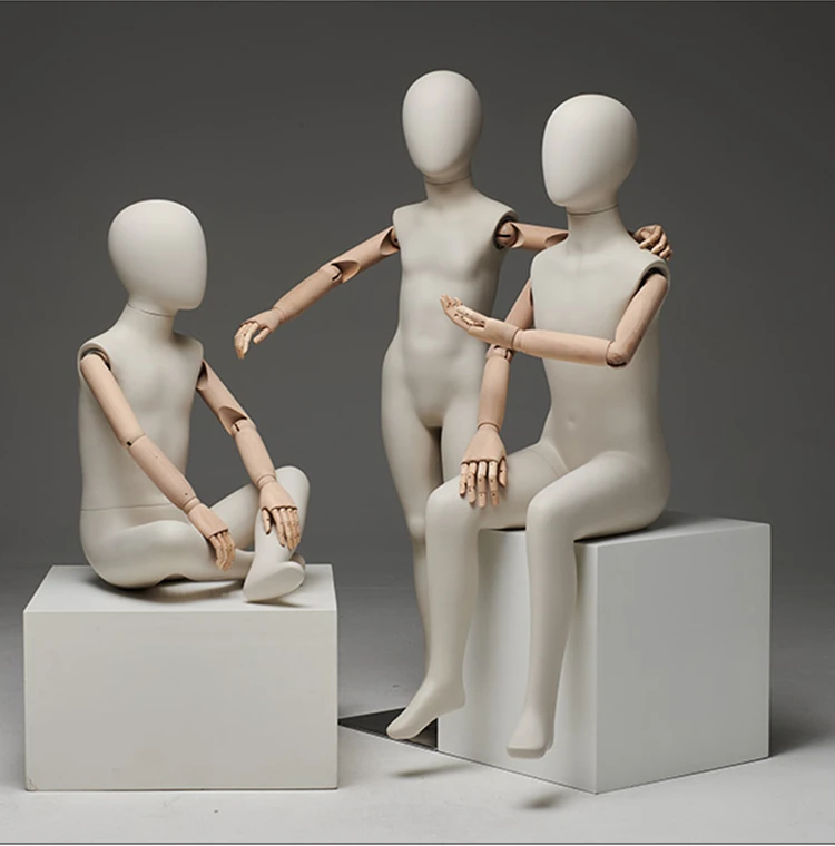 YMY-ZMSMBS-2 Clothing Store Children Display Dress Form Full Body Mannequin