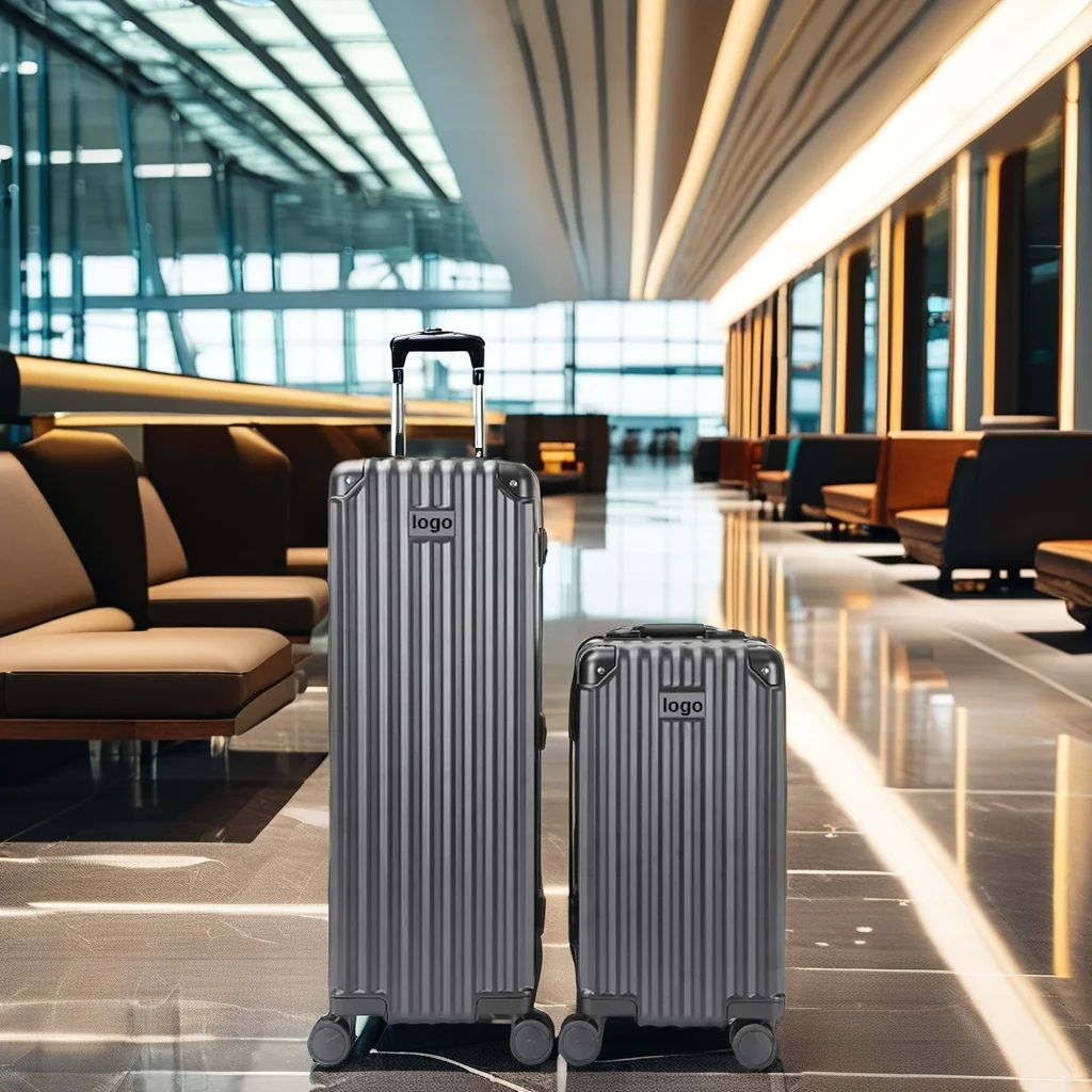 New 100% PC Bowling Suitcase with Aluminum Frame TSA Lock Mute Wheels-Unisex Trolley Case with Caster Wheels Holds 2-3 Bowls