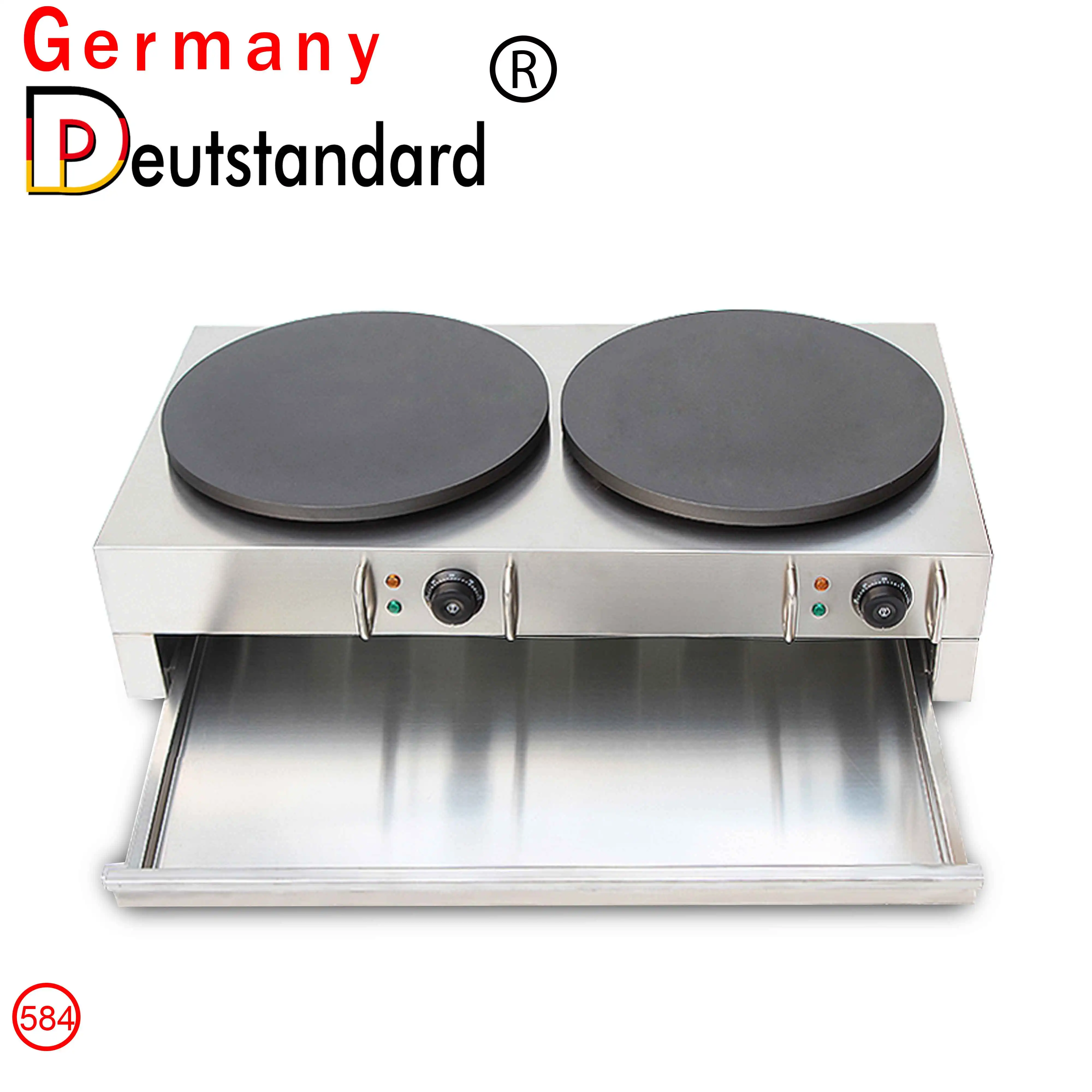 commercial electric pancake maker machine crepe maker machine with factory price