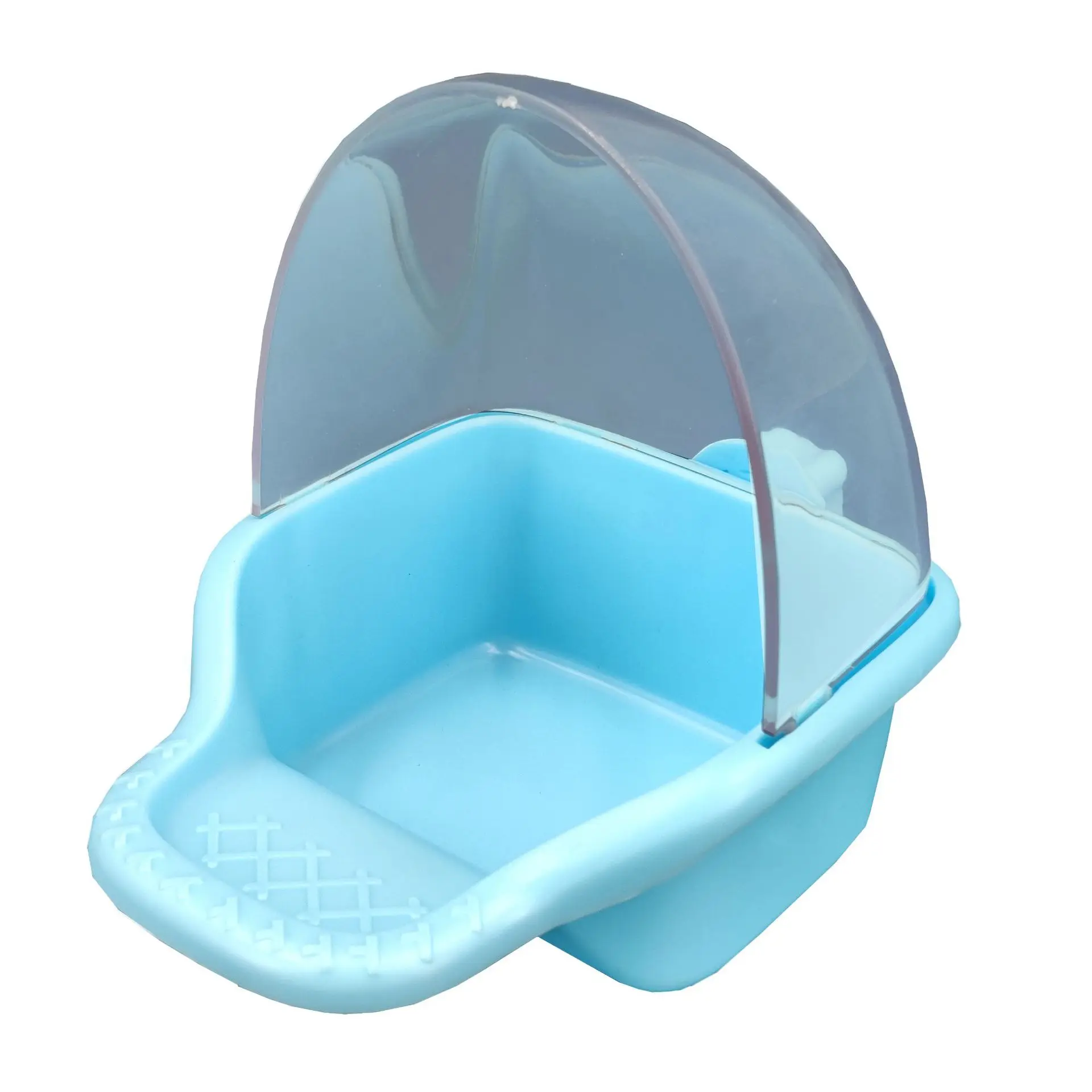 Automatic water dispenser for birds Feeding water feeder parrot food box food can transparent anti scattering feeder