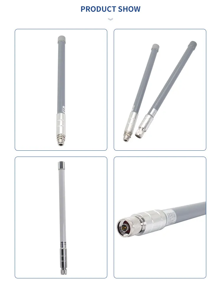 8DBI 2400-2500mhz/5150-5850mhz Dual Band Fiberglass Base Station Antenna