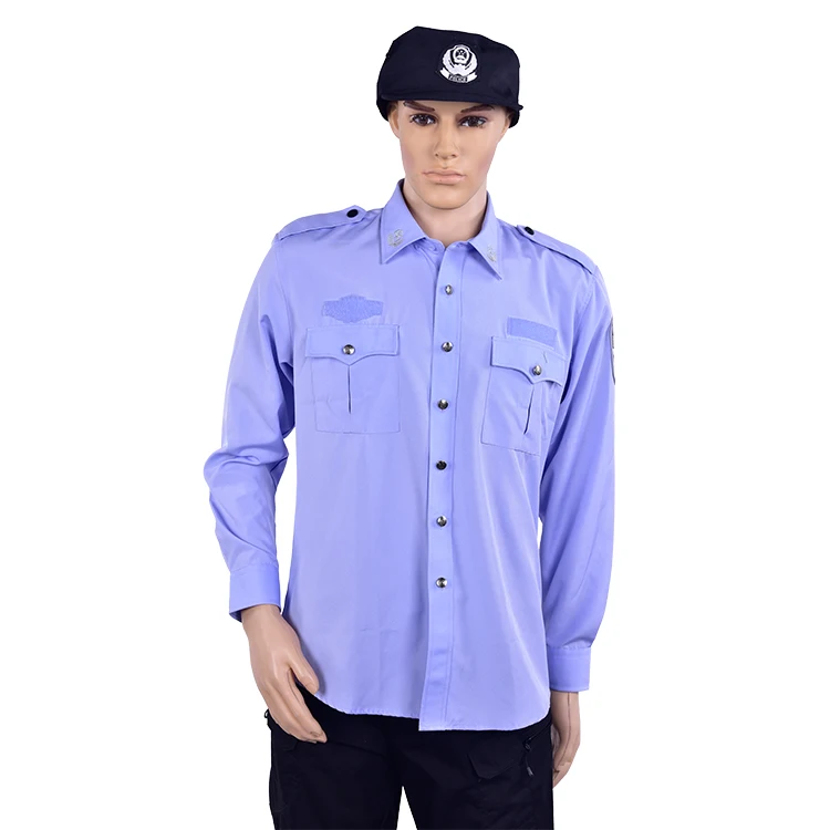 
New design security guard uniforms navy blue security uniform shirts security guard uniform costumes 