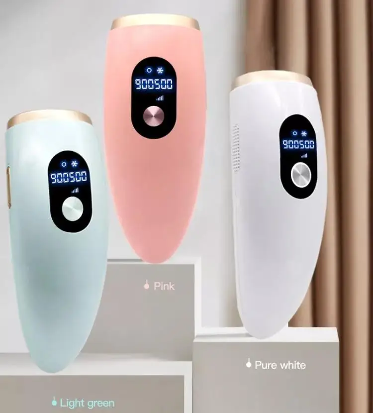 Ice Cooling Home Painless Sapphire Depilator Permanent Portable IPL Machine Laser Hair Removal Epilator Electric 650NM-1200NM