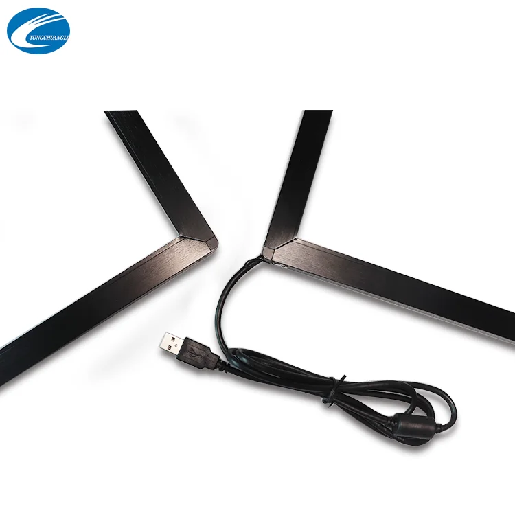 55 дюймов Настоящее 20 точек касания мультитач USB инфракрасный сенсорный экран рамка/панель для рекламы киоск стол smart