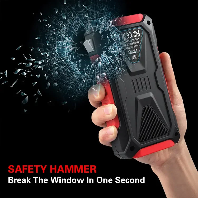 Power Supply Mini Multi-Function Automotive Portable Car Battery Emergency Starting Power Bank 12V Car Battery Jump Starter