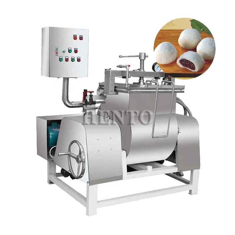 Simple Operation Mochi Ice Cream Maker Machine / Automatic Mochi Dough Steamer / Squishy Mochi Production Line