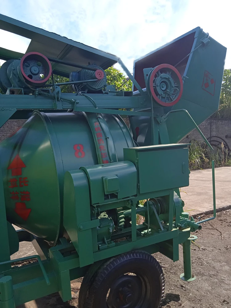 JZC400 concrete batching plant  mixer machines concrete concrete mixers car