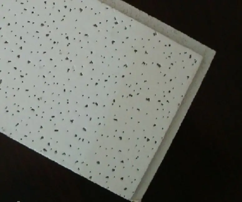 Water resistant mineral fiber glass ceiling tile for office building