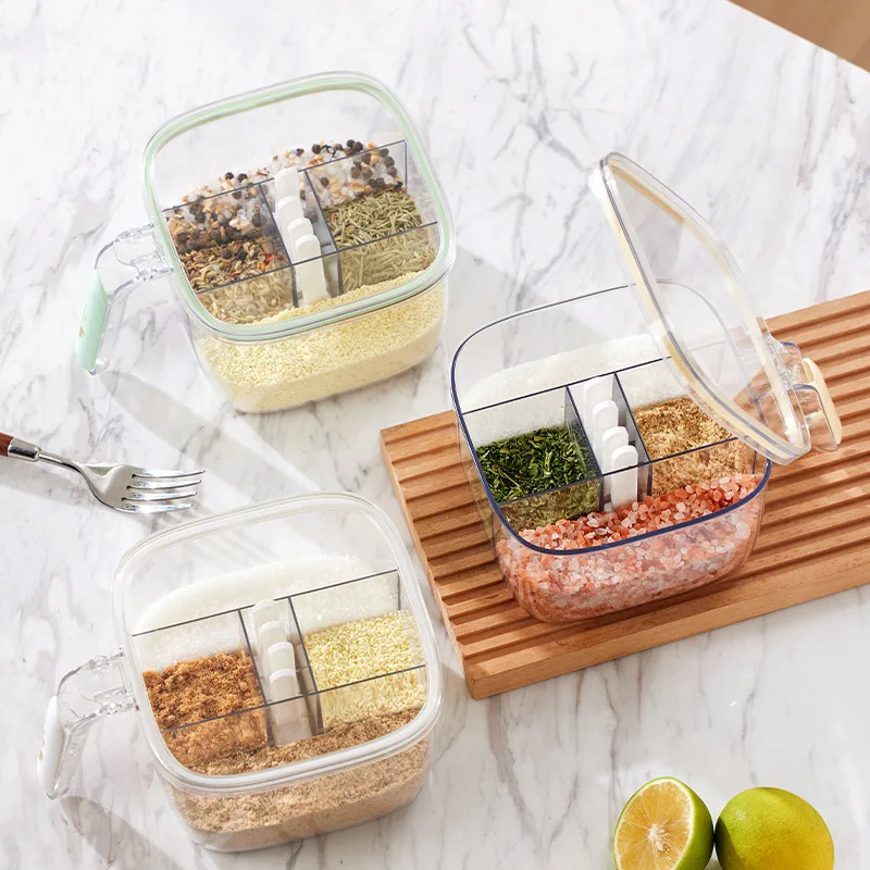 Spice Jars Seasoning Storage Bottles Kitchen Bbq Tool Herb Spice Tool