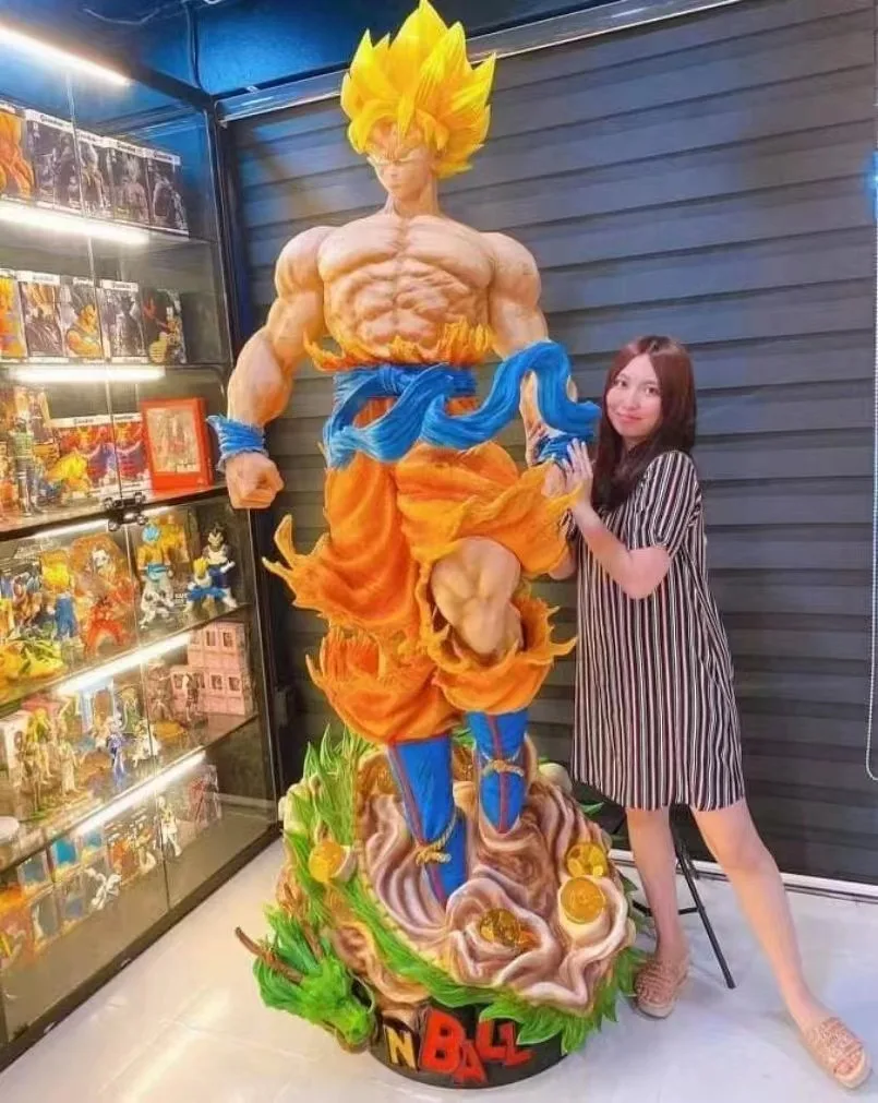 Wholesale Handmade 3D Printing Model Seven Dragon Ball Goku Anime Resin Goku Statue Dragon Ball Z Dragon Ball Figure Vegeta