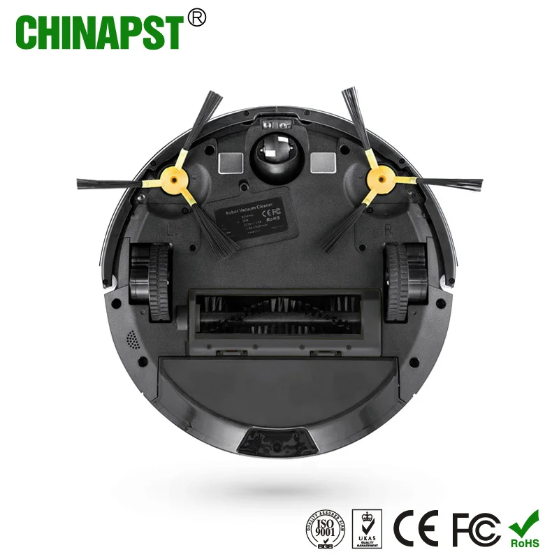 Hot Alexa/Google Assistance Tuya Smart WiFi Floor Cleaning Robot With Two-way Intercom HD Camera PST-A3-CBL