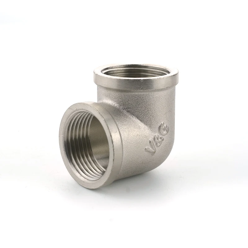 1/2 inch Low Price Customized Good quality 90 degree Brass Plumbing Elbow Hose and Fitting