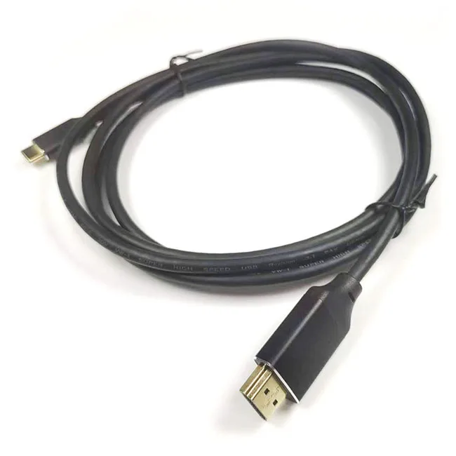 UHD 4K 8K HDMI2.0 Black Male HDMI TO USB-C Type C Cable Adapter
