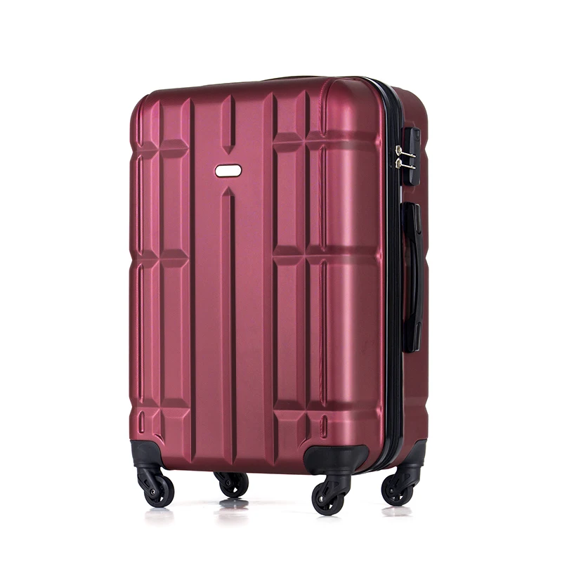 ABS cabin trolley carry-on suitcases travelling bags hard shell luggage bag sets