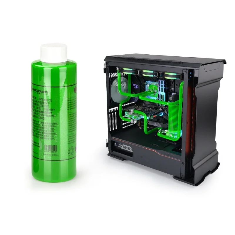 Syscooling water cooling colorful Thermal Fluid coolant 500ML UV liquids for PC liquid cooling system