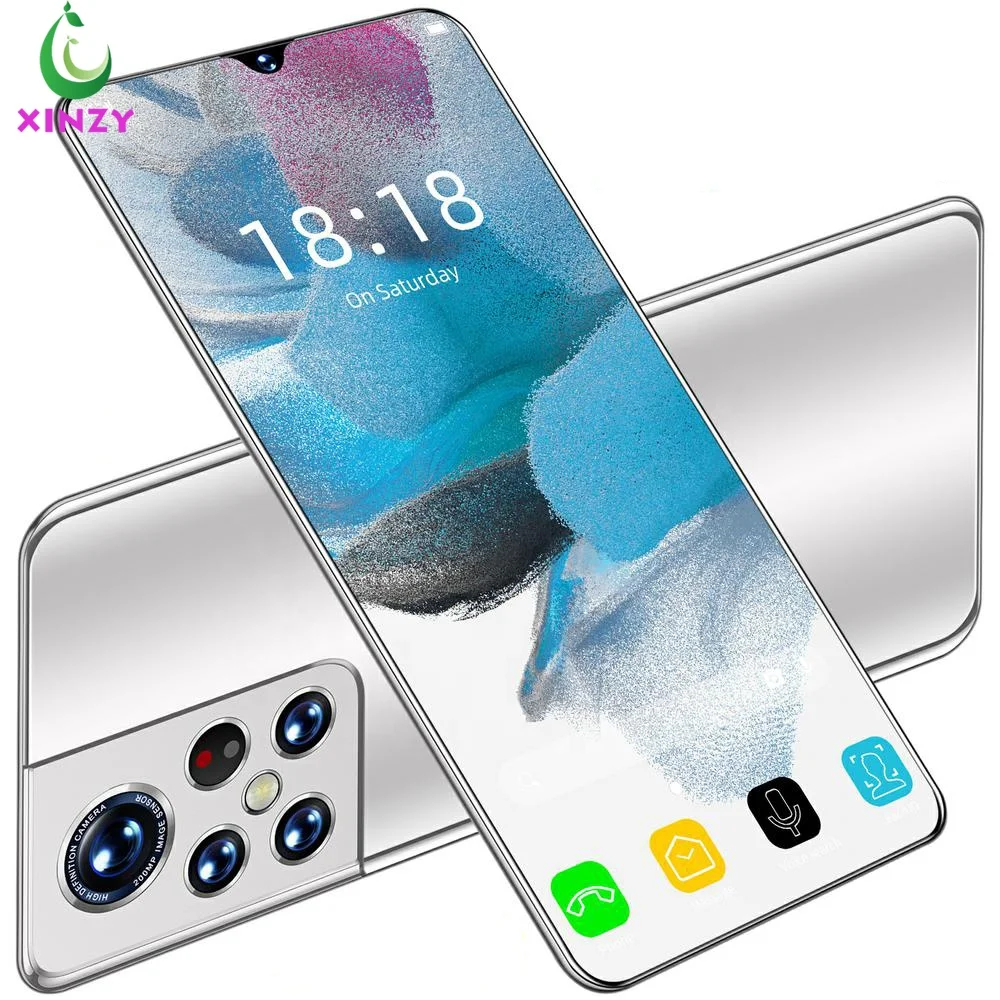 XINZY  New  S22 U Smartphone 5G Original 16+512GB 6.8inch 32+50MP HD Camera Mobile Phones with Face unlocked high quality