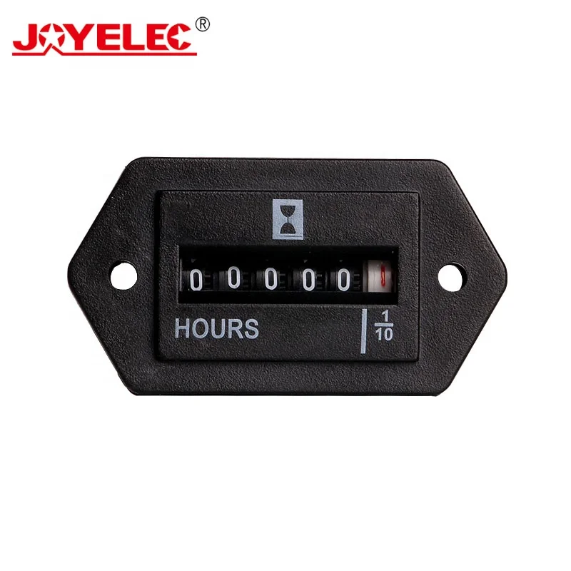 Hot Sell 6 Digits AC110-250V AC/DC10-80V Hour Meter Complete Sealed Quartz Timer Counter SYS-1 Best Quality