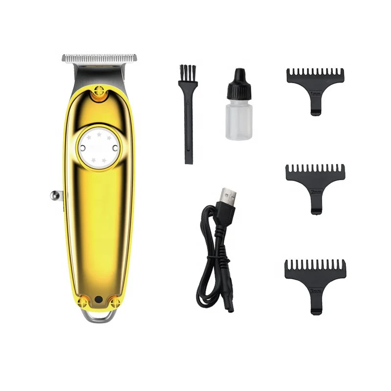 Professional Electric Rechargeable Cordless Mens Hair Clippers Trimmers