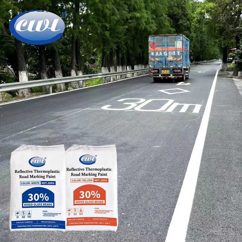 ISO 9001 factory highway reflective traffic paint yellow road thermoplastic paint thermoplastic paint