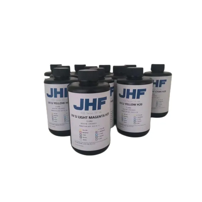 JHF Universal Color Bulk Bottle Refill Inkjet Dye Ink For Epson For Ky For Roich For KM Printer