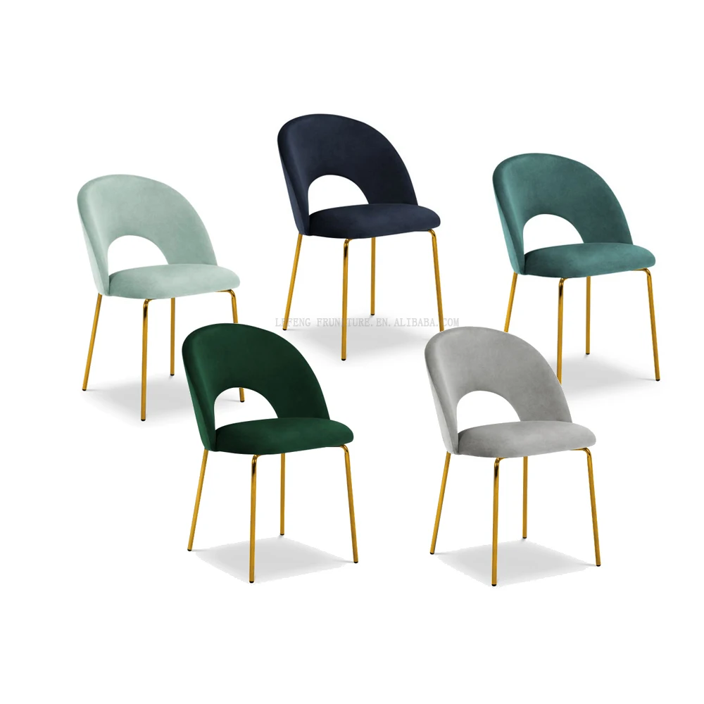 Wholesale Factory Dining Rooms Cafe Hotel Pu Leather Dining Chair New Design Restaurant Chair Accent Upholstered Chair