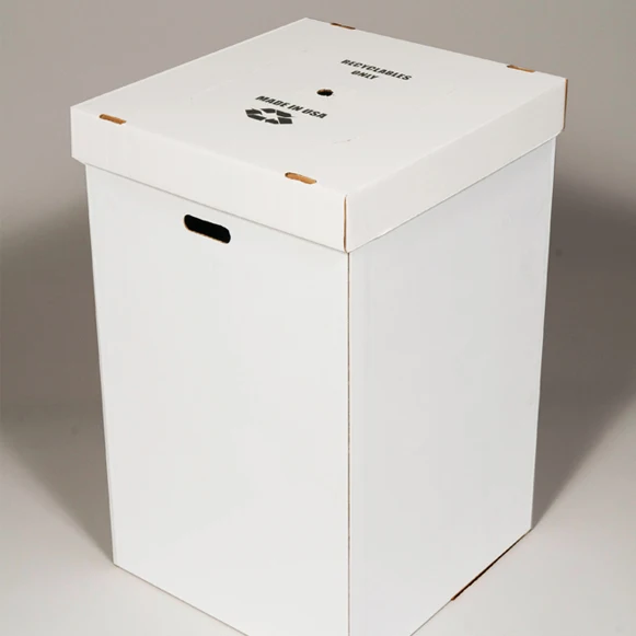 
Custom factory promotion hot saling customized OEM cardboard recycling bins in China 