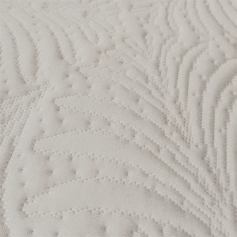 Однотонная вихревая технология вращения, домашний текстиль, односторонняя жаккардовая трикотажная ткань для матраса