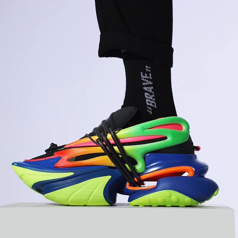 Luxury Trendy Brand Thick Soles Platform Plusde Torre Shoes Shoes Trainer Mesh Daddy Shoes Sports Footwear Fashion Sneakers
