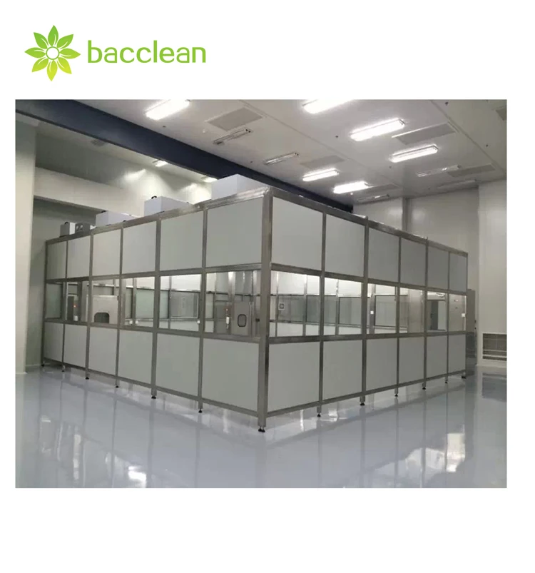 High Standard automatic clean air Prefabricated  Softwall/hardwall Clean Room