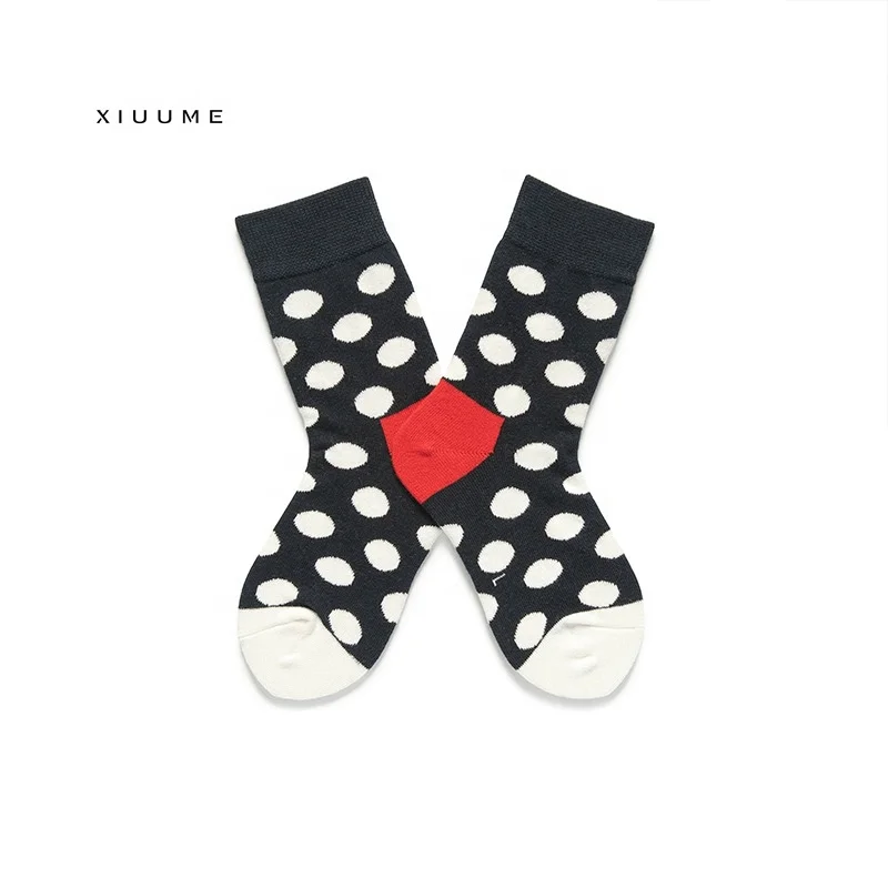 2020 New combed cotton classic dots stripe cozy cute fashion designer funny happy  kids socks