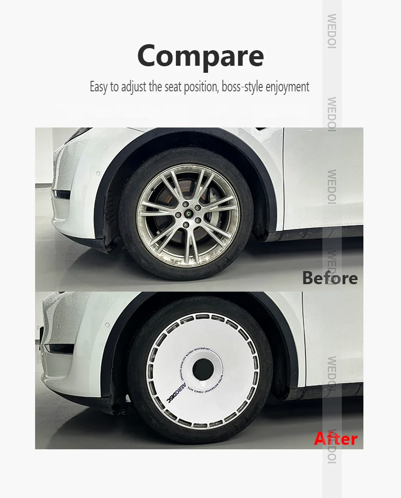 For Model Y 4pcs Wheel Hubcap Wheelscap Tires Accessories 19 Inch Car Wheel Hub Cover wheels cover Factory For Tesla