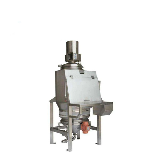 Automatic ton bag discharge station bulk big bag unloading station