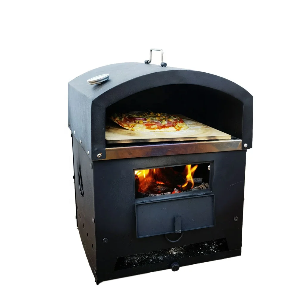 Commercial Portable 4 in 1 Pizza Oven Powder Coated Wood Fired Oven