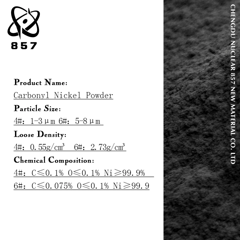 Carbonyl nickel powder T-255 with high purity