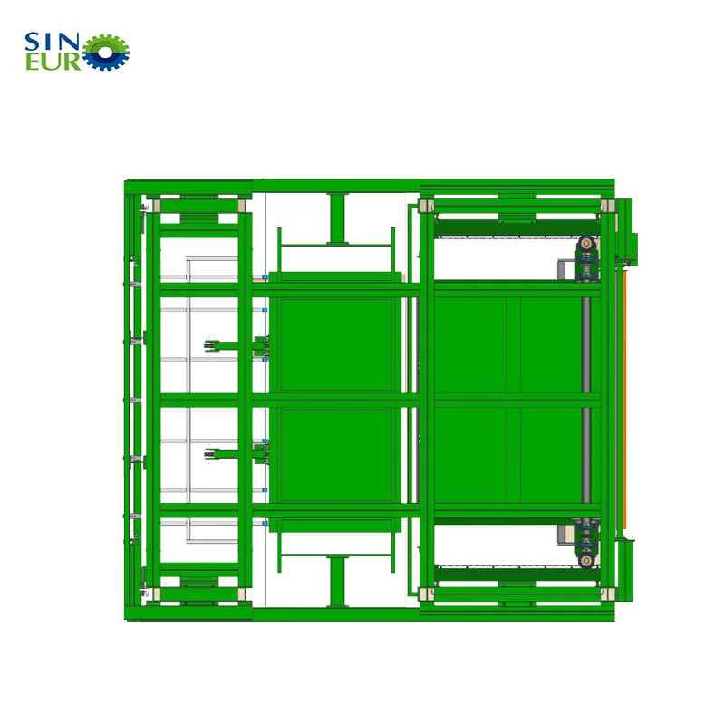 800T hydraulic plywood hot press 30 layers full automatic hot press with auto feeding system
