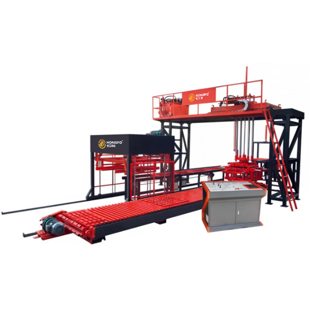 Бетонный полый блок сплошной кирпич palletizer упаковочная машина цена