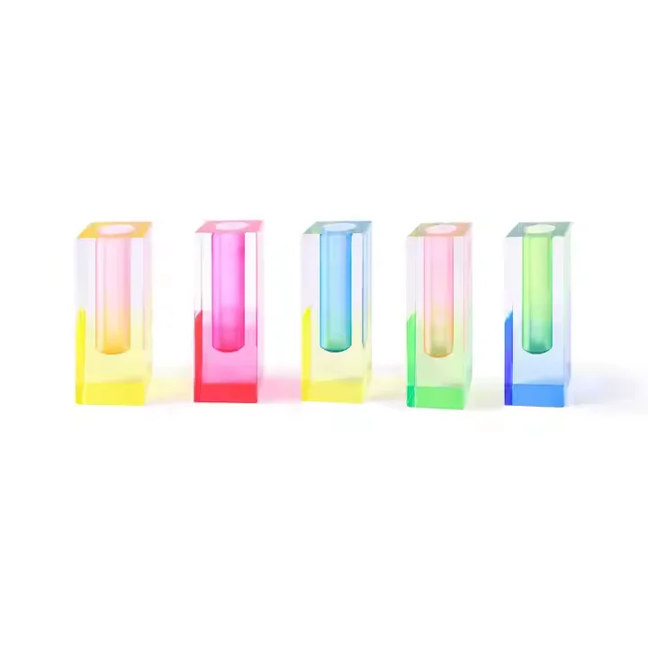 Table Vase Small Decor Clear Plastic Vases Nordic Decorative Vases For Centerpieces