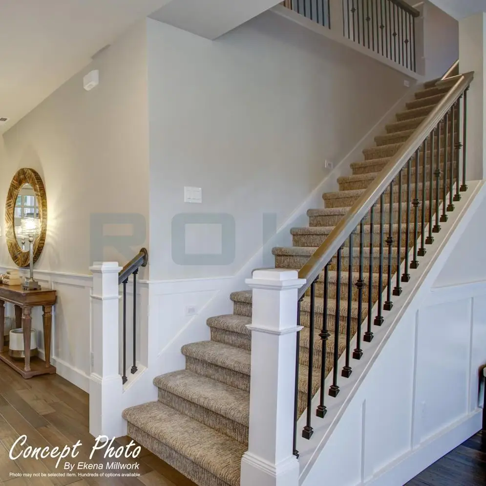 Decorative baseboard moulding ceiling primed mdf skirting board PS Flooring waterproof Protect the wall