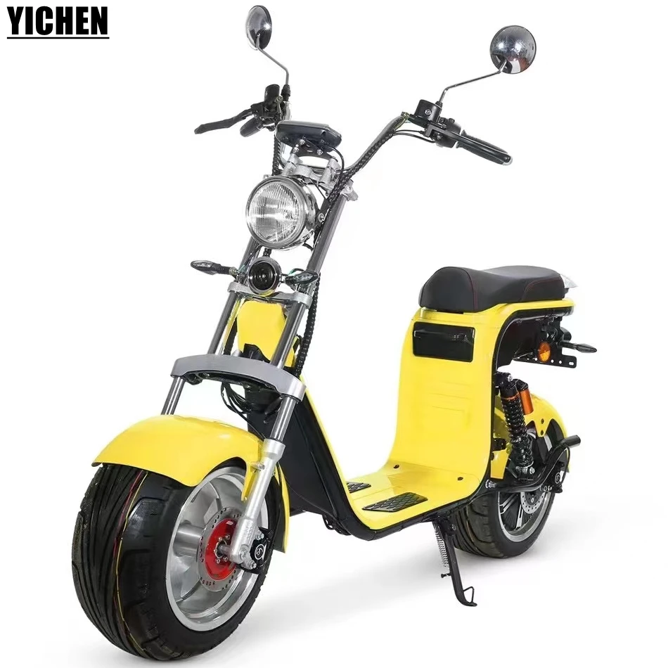 YICHEN Moto Elettricas 2022 Holland Stock 2000 Watt 20Ah 30Ah Removable Battery 2 Wheel Electric Scooter EU Warehouse